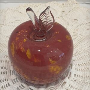 Glass apple